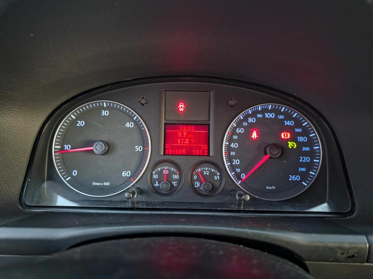 Volkswagen Touran 1.9 TDI 105CV DPF Trendline 2007-E4 Manuale NEO