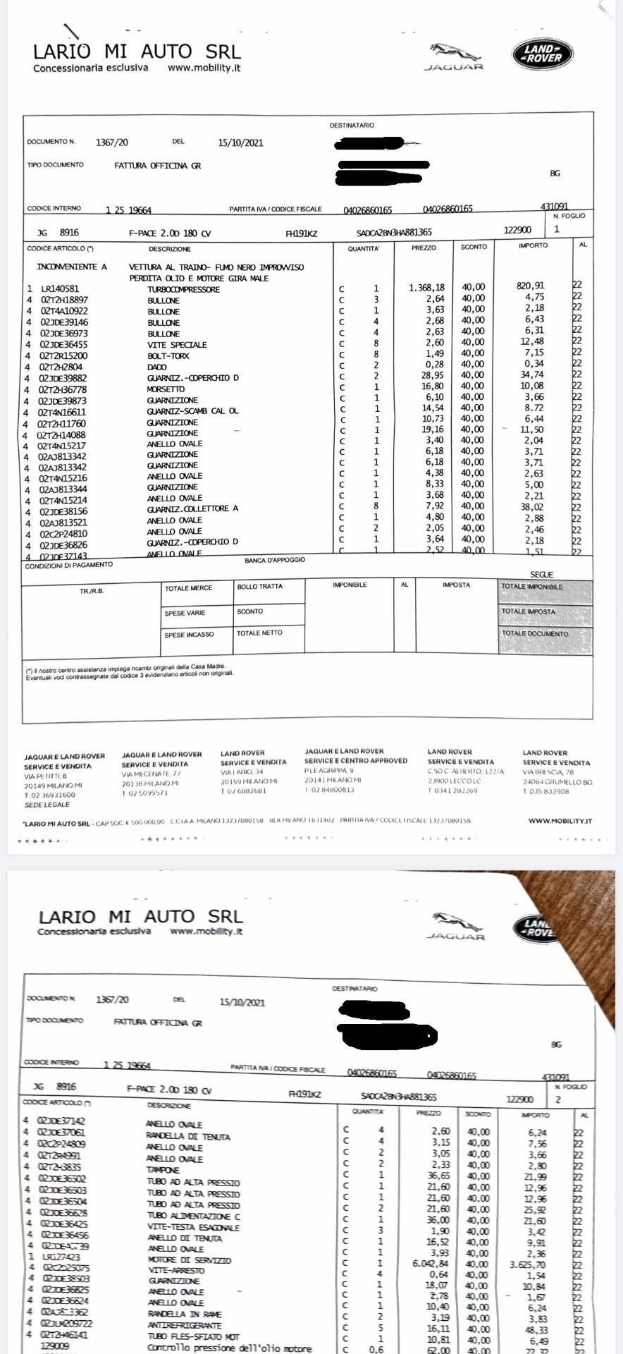 Jaguar F-Pace 2.0 D 180 CV R-Sport