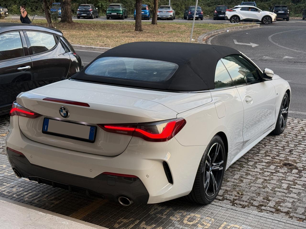 Bmw 420 i M Sport Cabrio full optional prezzo reale no vincolo finanziamento air scarf leve al volante