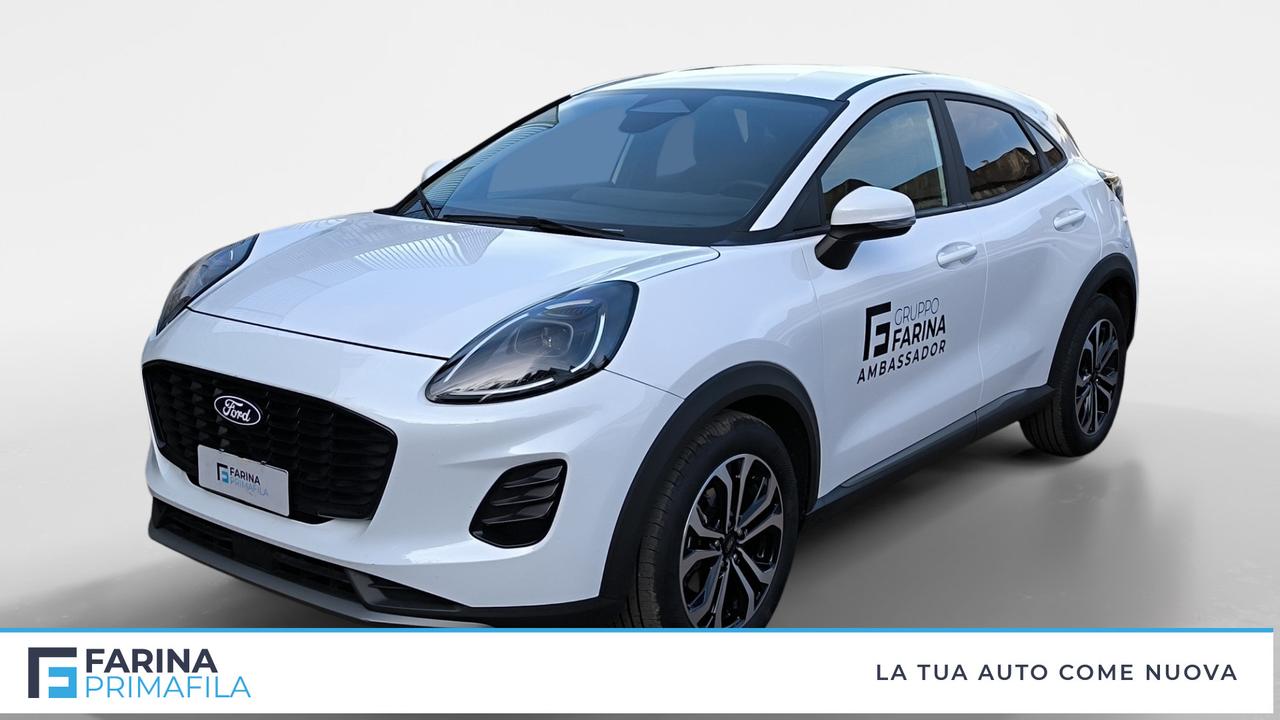 FORD Puma Titanium 1.0 EcoBoost Hybrid 125CVTrasmissione manuale a 6 rapporti Trazione anteriore