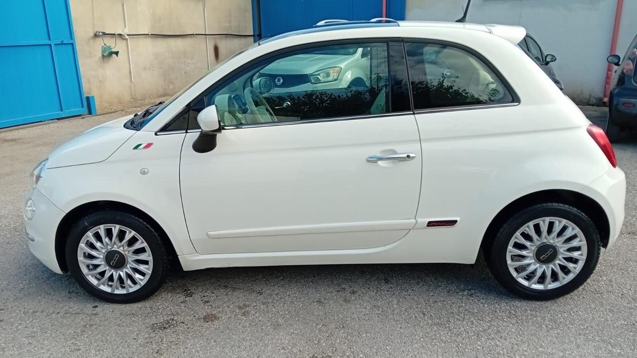 Fiat 500 lounge-1.3 mjt-95cv-12/2016