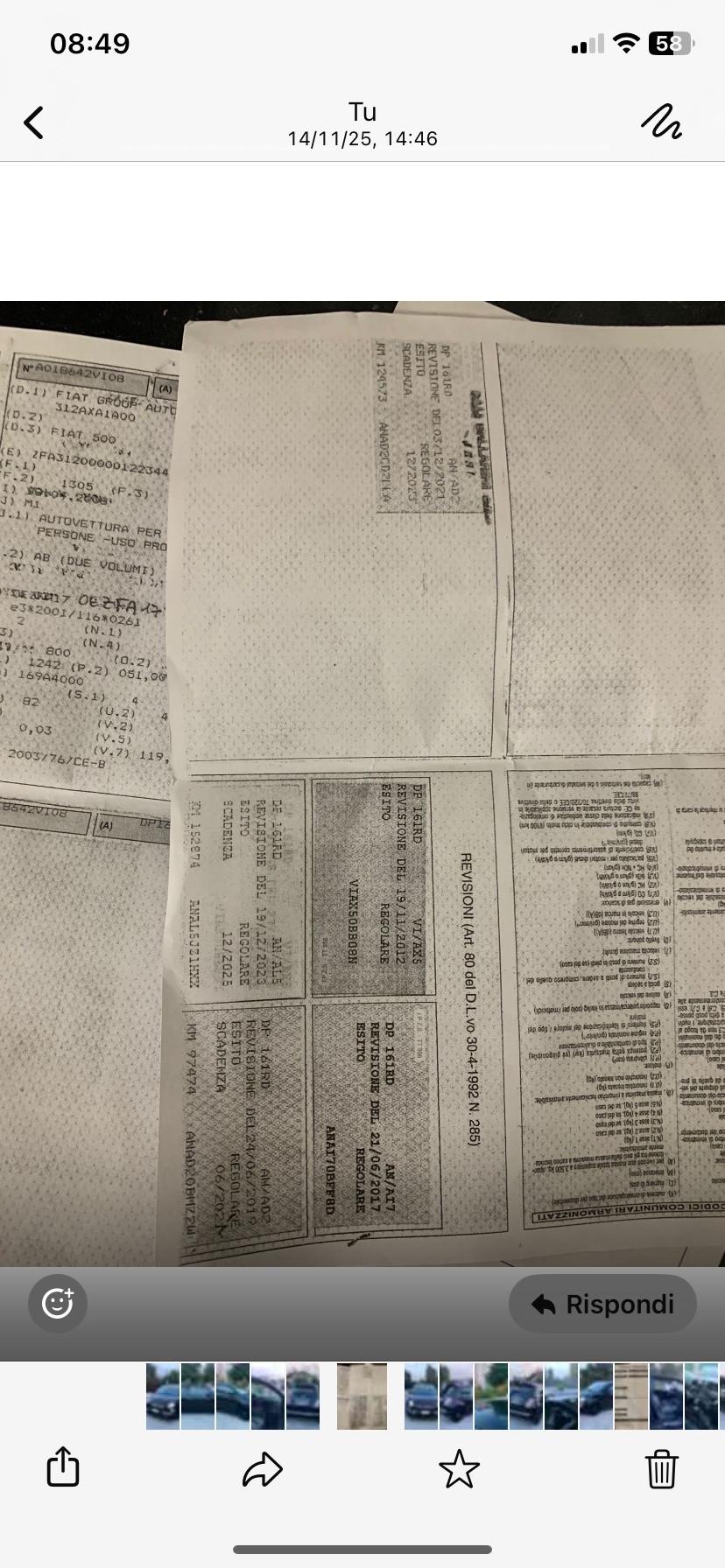 Fiat 500 1.2 Sport neopatentati