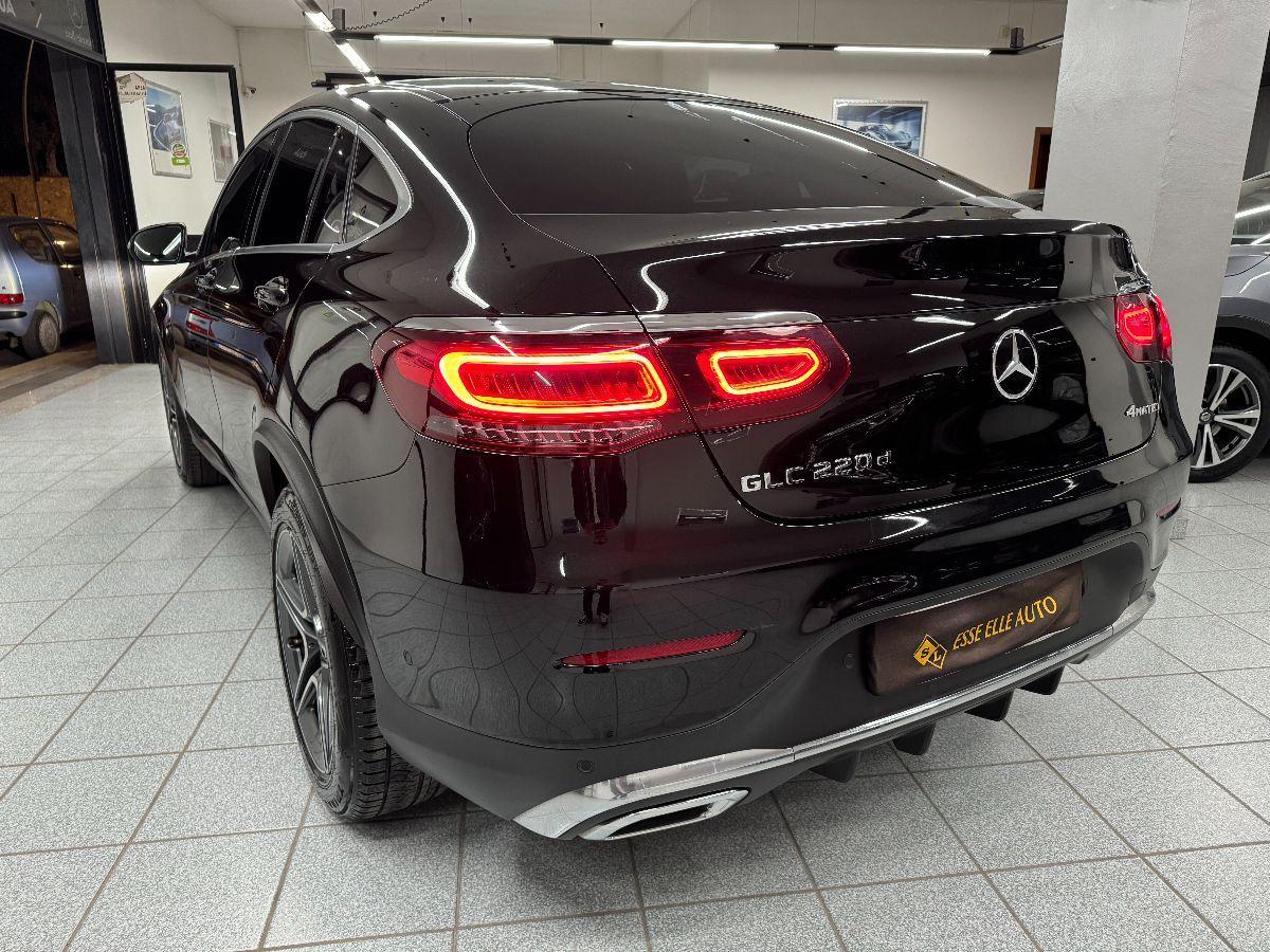 MERCEDES GLC 220 d 4Matic Coupé AMG/ GANCIO TRAINO/ UNICO PROP/ TELECAMERA/ LED