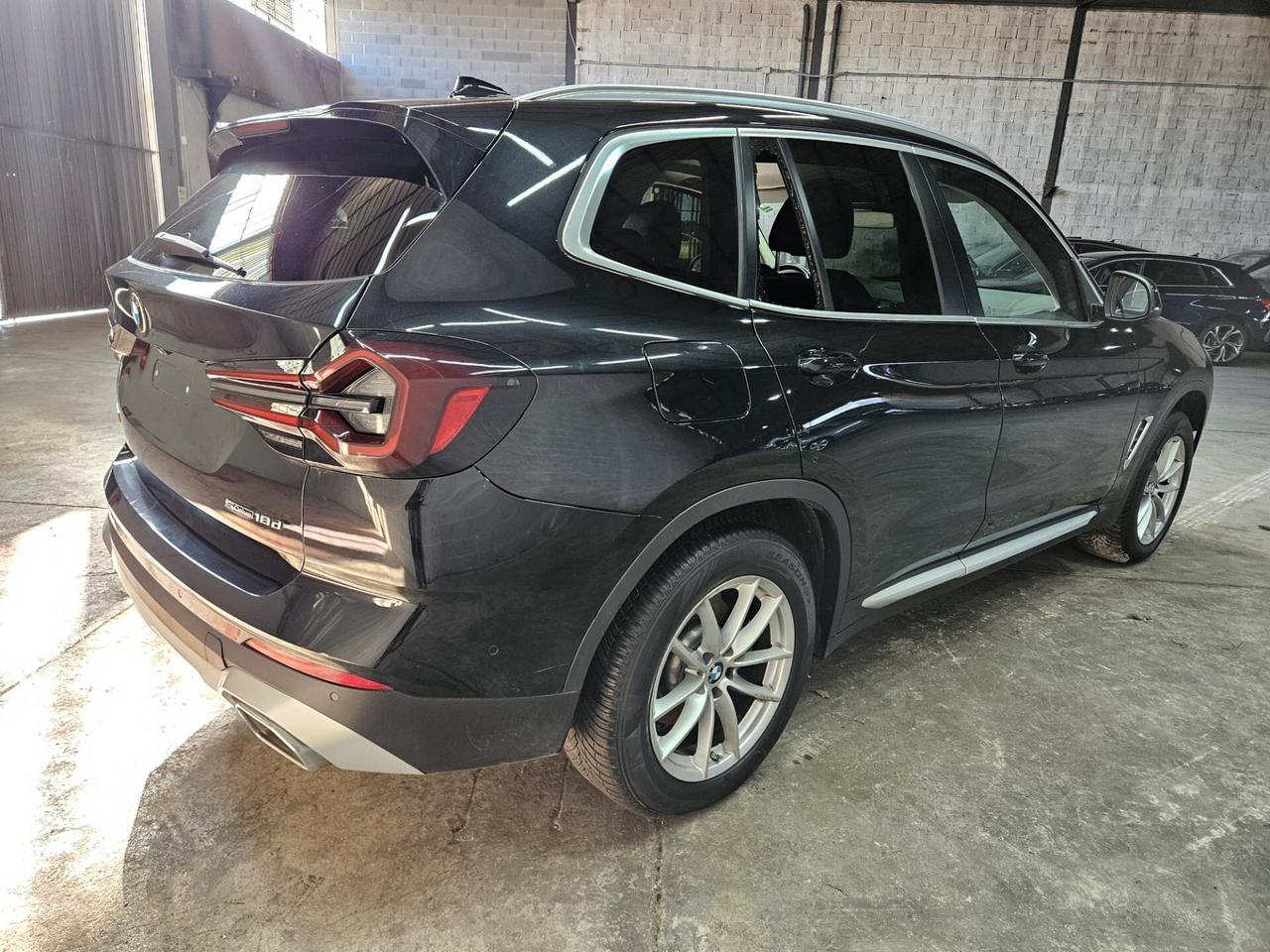 BMW X3 sdrive18d mhev 48V FURTO PARZIALE