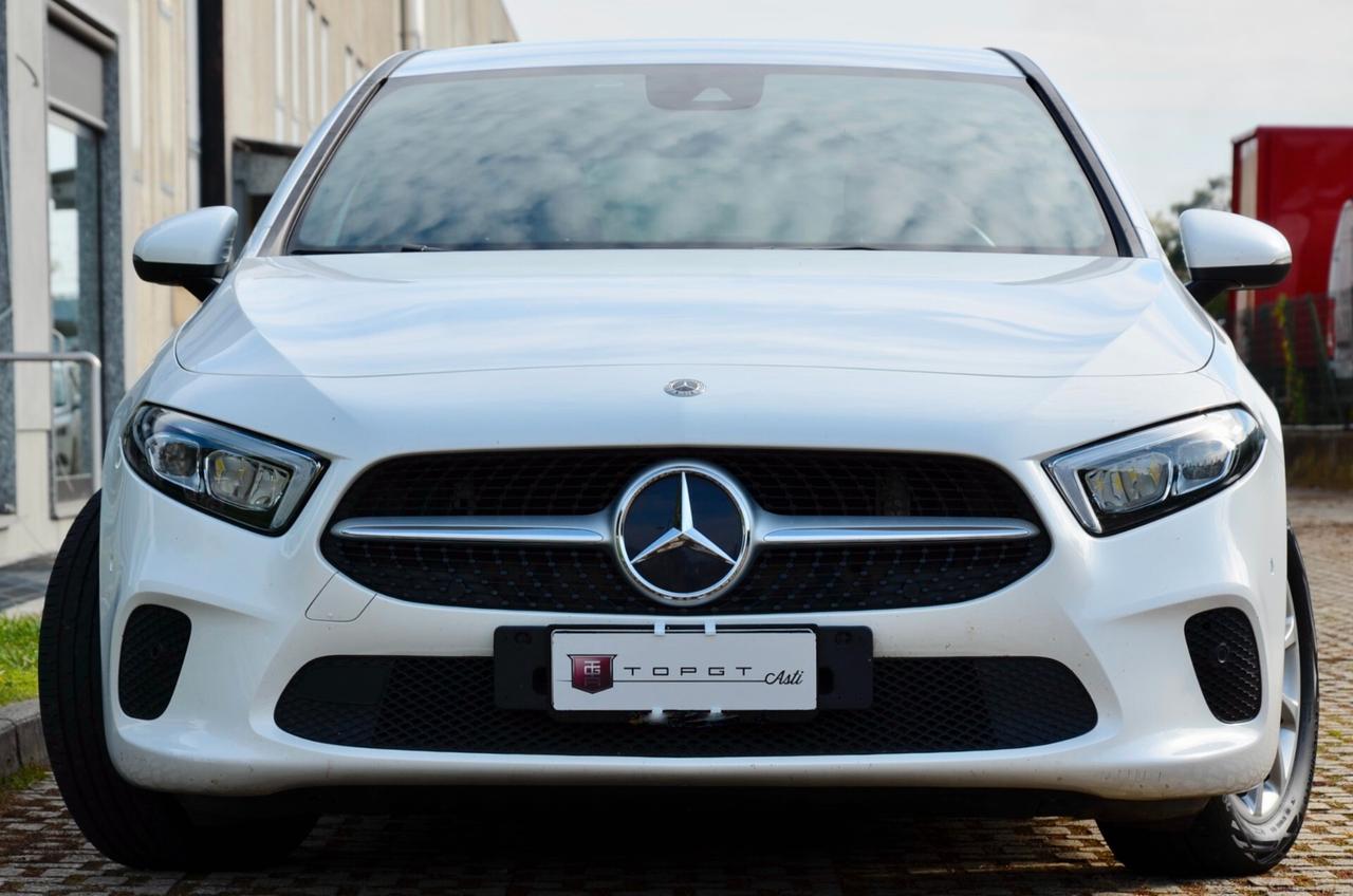 MERCEDES-BENZ A180 1.4 SPORT 136cv MANUALE, BENZINA/GPL, ESENTE BOLLO, EURO 6D, FARI LED, APPLE/ANDROID, PERMUTE