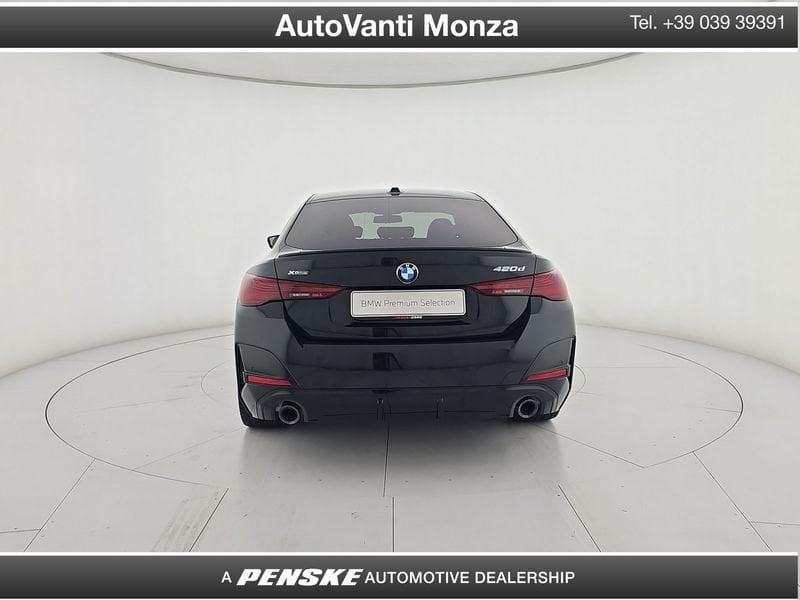 BMW Serie 4 420d Gran Coupe mhev 48V xdrive MSport Pro auto + PNEUMATICI INVERNALI