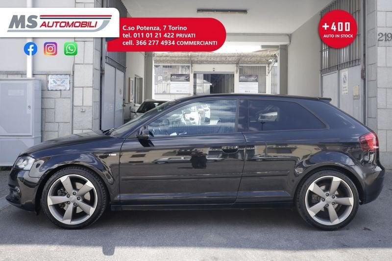 Audi A3 Audi A3 2.0 TDI 170 CV F.AP. QUATTRO S Line TETTO APRIBILE Unicoproprietario