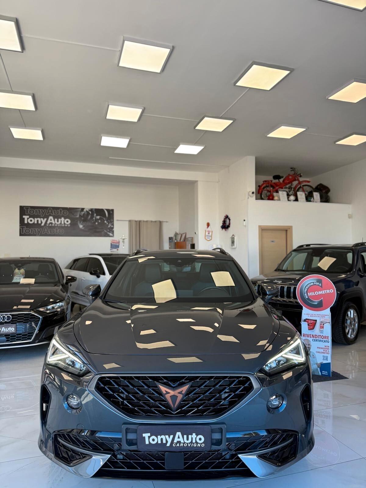 Cupra Formentor 1.5 TSI 150 C.V BENZINA CAMBIO DSG, ANNO 2023, CON VIRTUAL COCKPIT,LUCI SOFFUSE,TELECAMERA