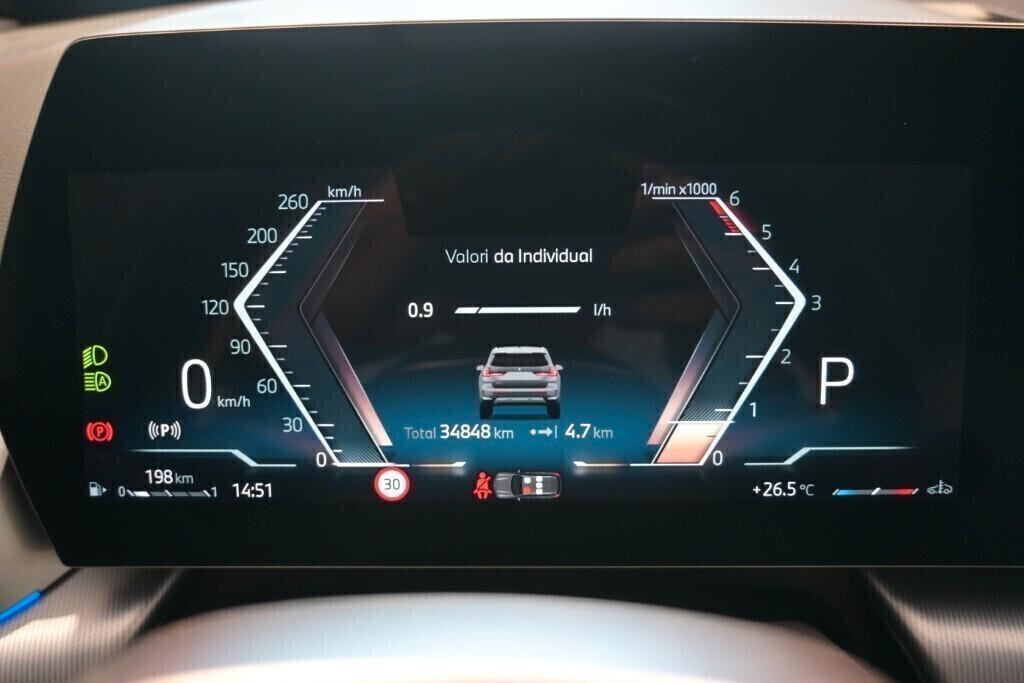 BMW X1 23D 197CV STEPTRONIC 48V X-DRIVE XLINE ( FARI ADATTIVI - CURVED DISPLAY - ACTIVE CRUISE - PELLE - NAVI - MIRROR - PARK ASSISTANT - TELECAMERA POST. - VERNICE OPACA - CERCHI 18 ) CC. 1.995
