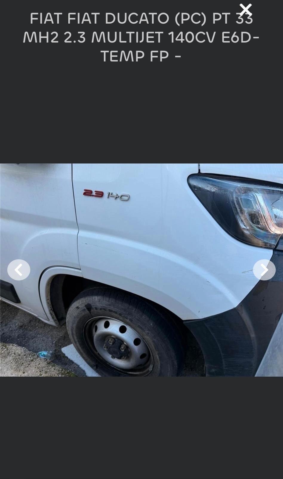 Fiat Ducato Mhd2 2.3 Multijet 140CV