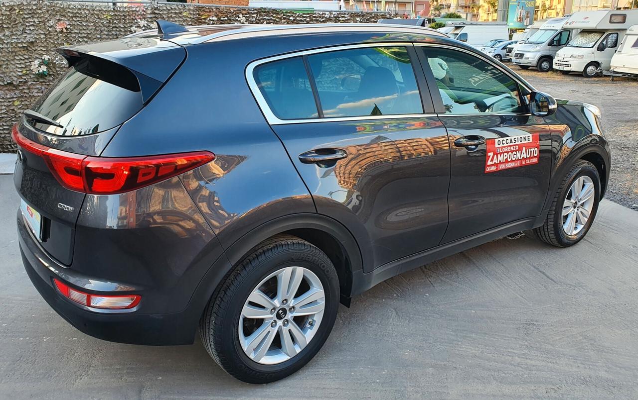 KIA SPORTAGE 1.7 CRDi 115Cv NUOVISSIMA ZAMPOGNAUTO CT