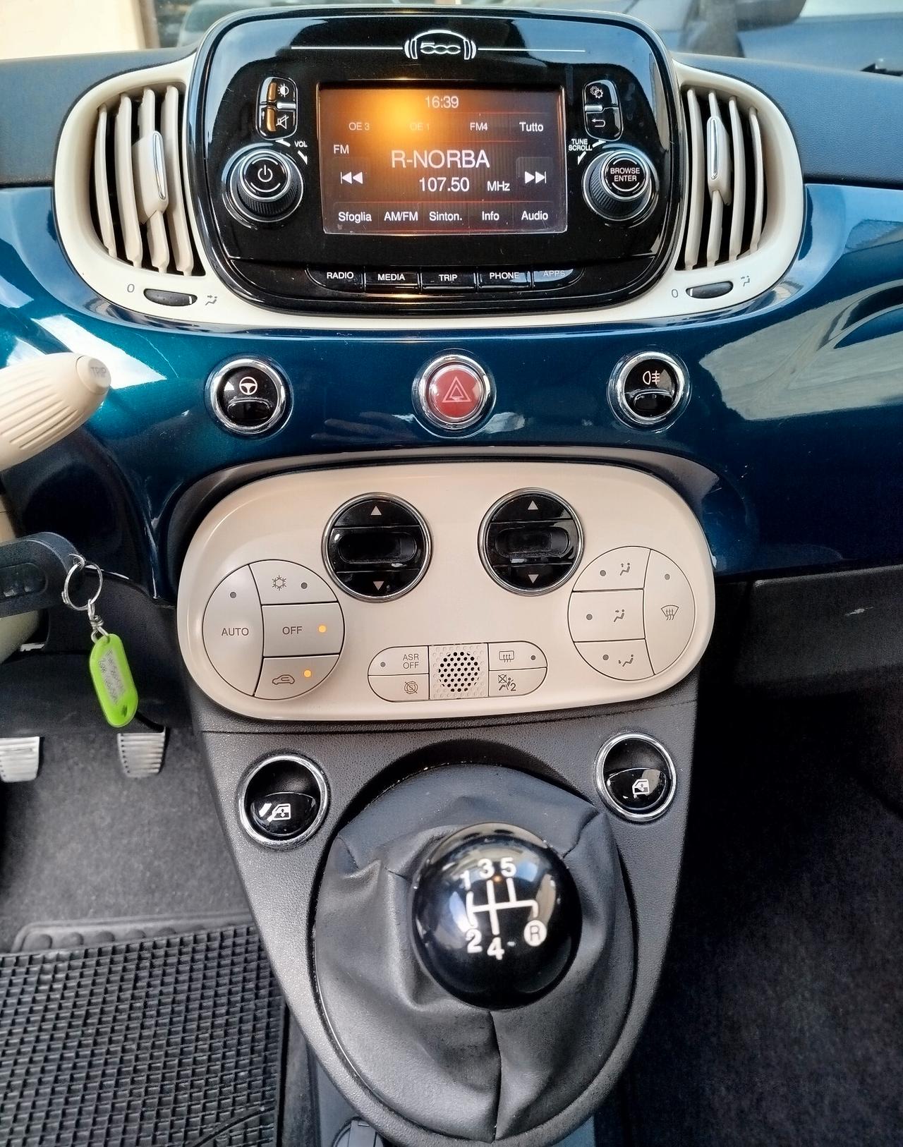 Fiat 500 C 1.2i 69cv Lounge Cabriolet