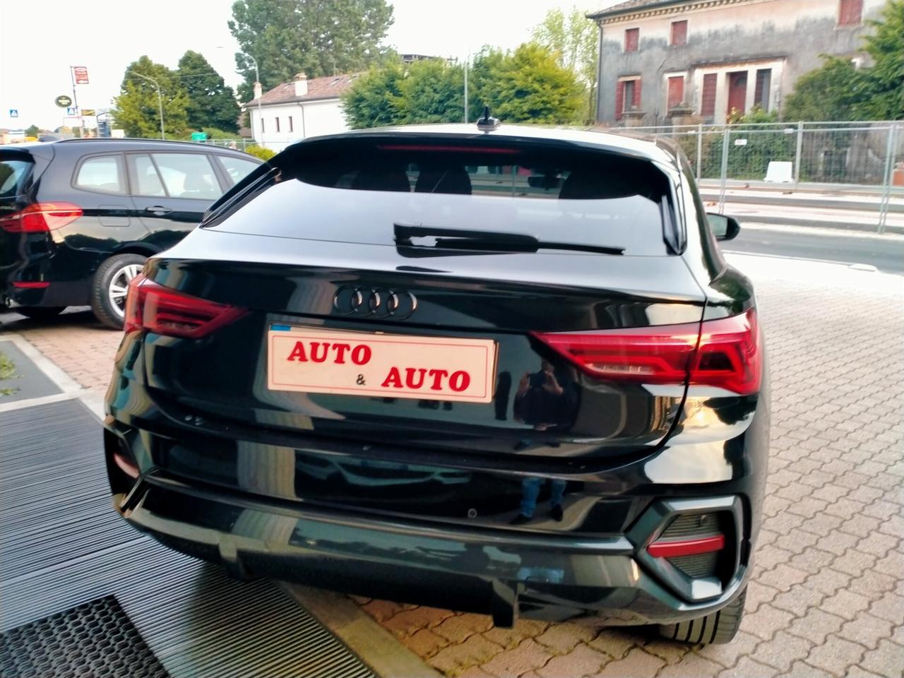 AUDI Q3 SPORTBACK 35 2.0TDI 150CV "QUATTRO" S.TRONIC PACK BLACK LINE / BLACK RINGS