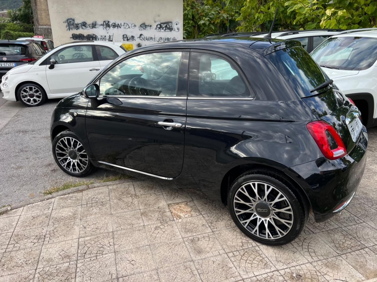 Fiat 500 1.2 Lounge TFT r16 interni in pelle