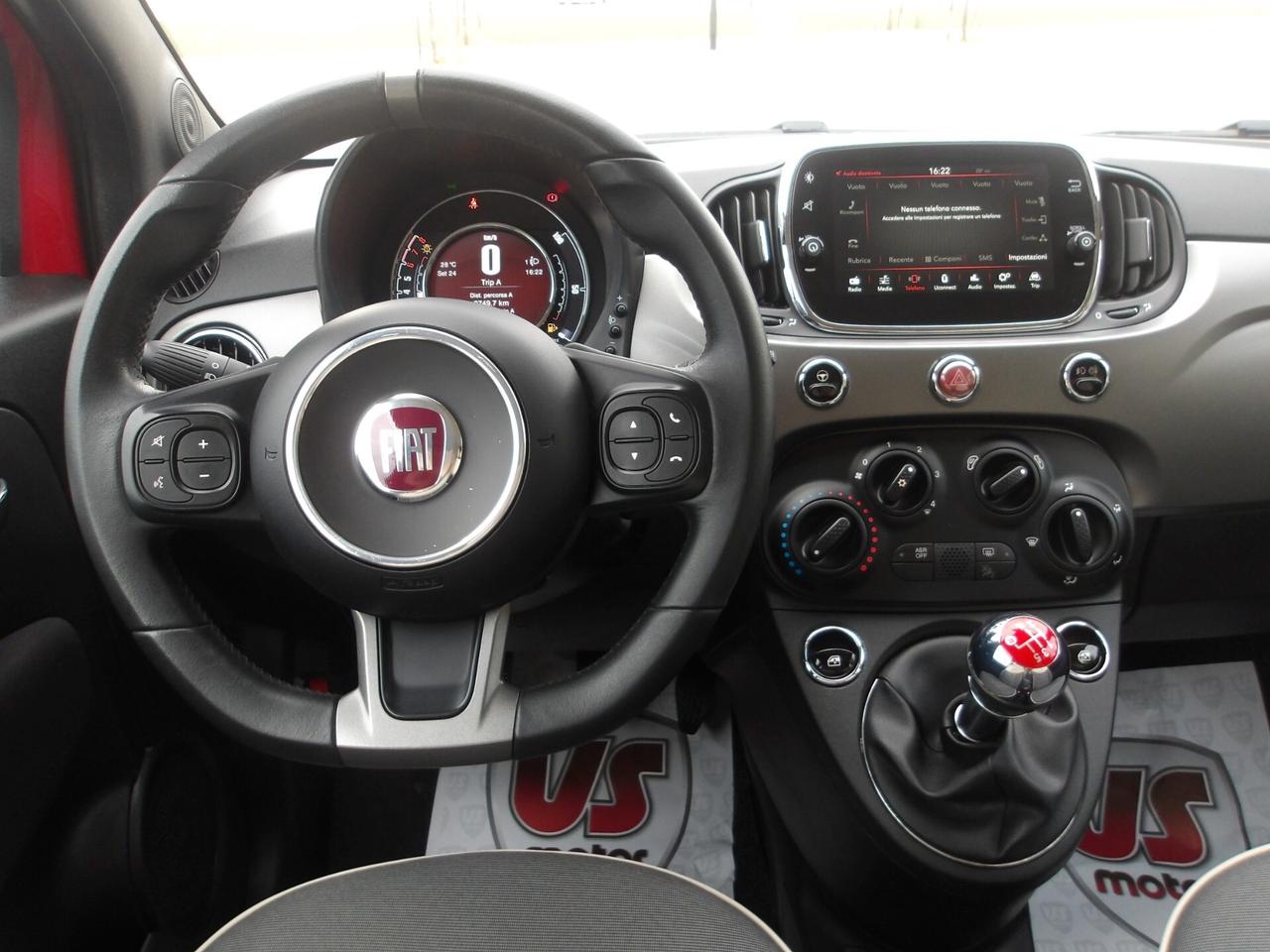 FIAT 500 1.2 BENZ-GARANZIA FULL