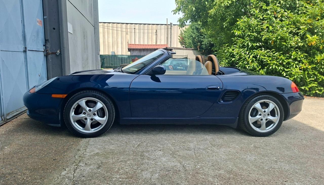Porsche Boxster 986 2.7 220 cv *BLU/BEIGE*HARD TOP*