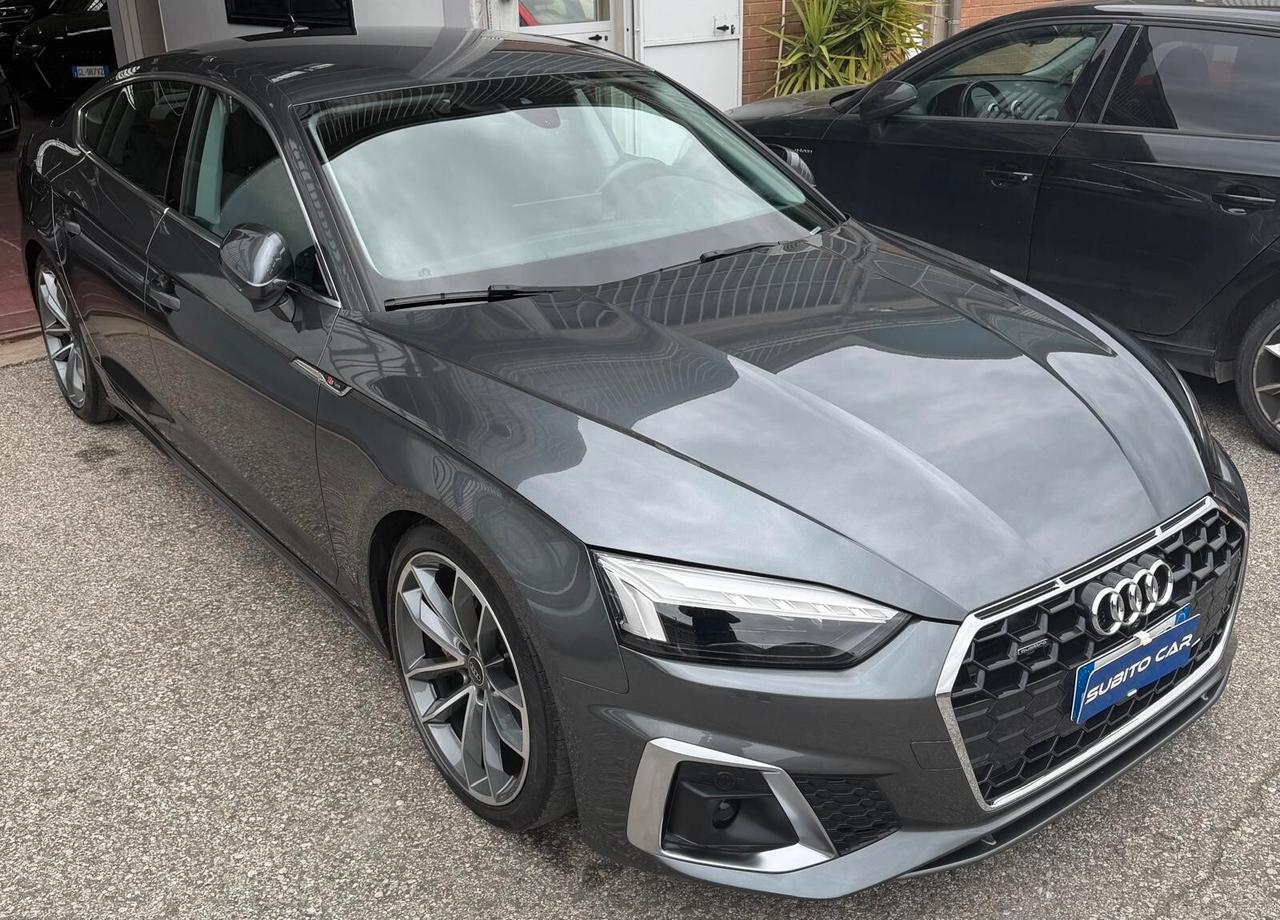 Audi A5 SPB 40 TDI quattro S tronic S-LINE EDITION FARI MATRIX CAMERA 360