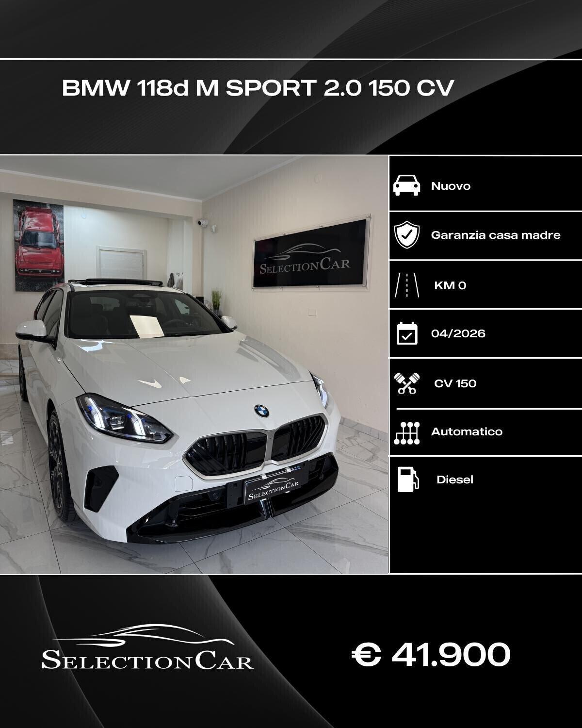Bmw 118 118d MSport Pro