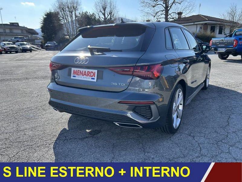 Audi A3 SPB 35 TDI S Tronic S line edition S-LINE PROMOZIONE