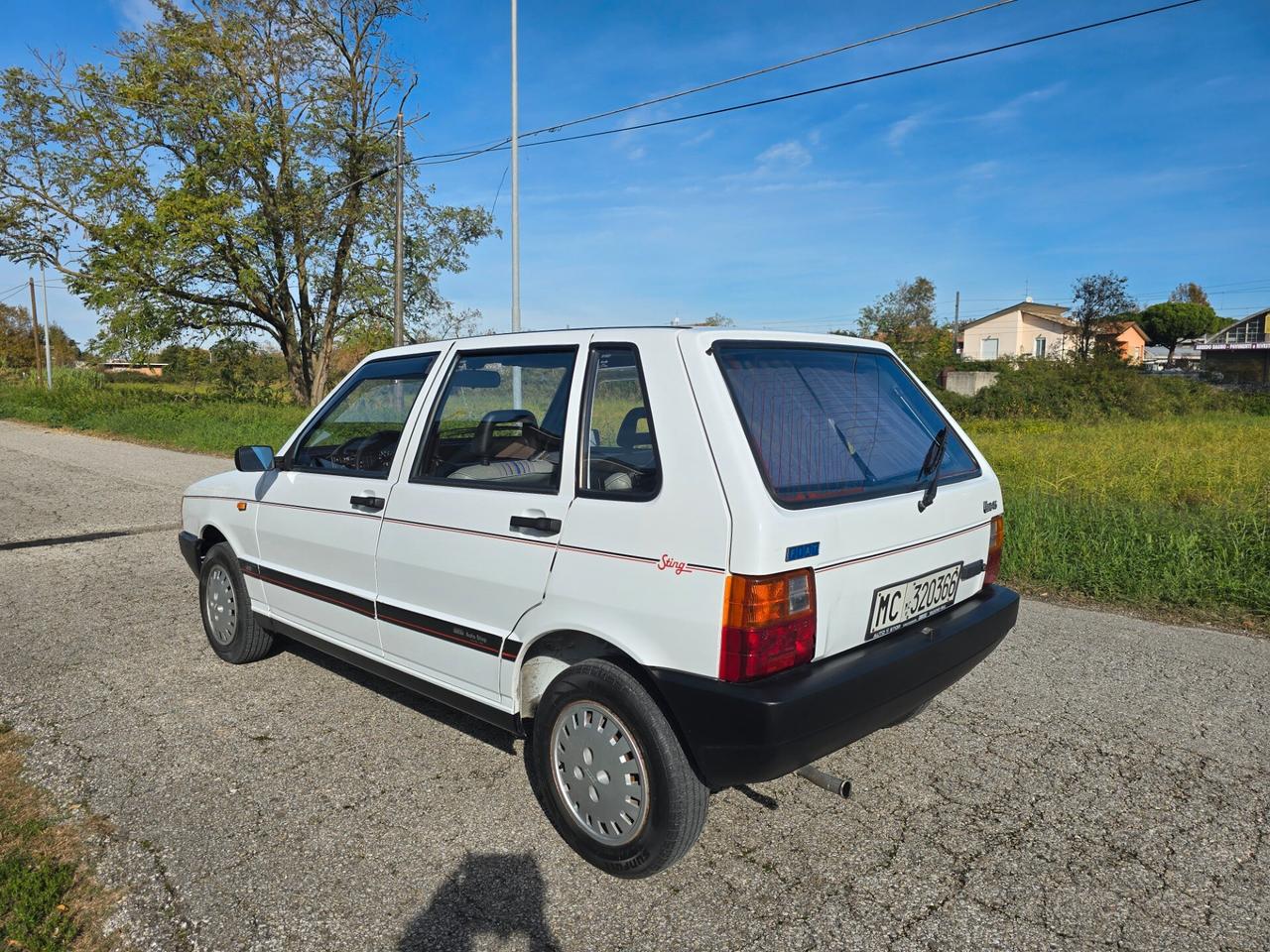 Fiat Uno Sting 45 Benzina d'epoca con GARANZIA