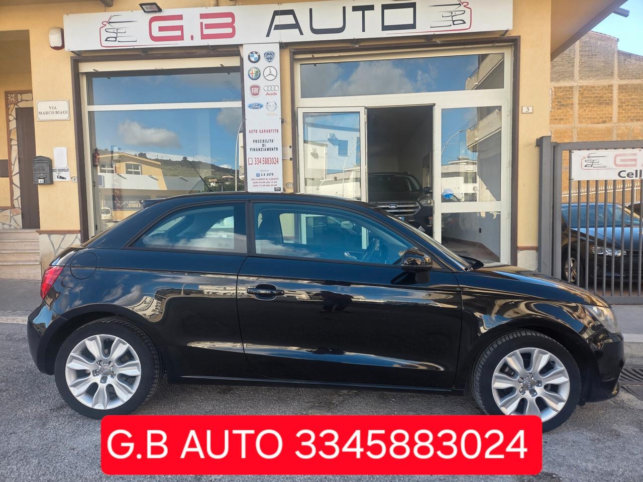 AUDI A1 1.2 BENZINA 86 CV KM 160000 CERTIFICATI