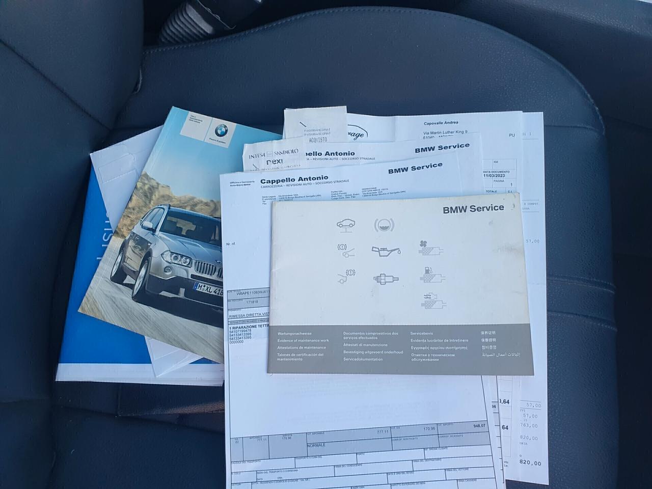 Bmw X3 2.0d 177cv xdrive tetto apribile 2009