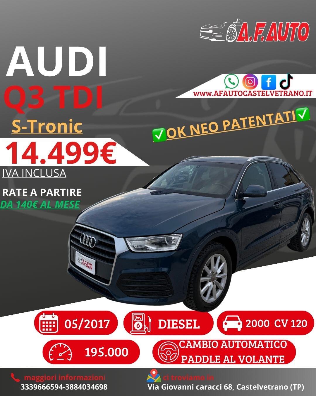 Audi Q3 2.0 TDI S tronic
