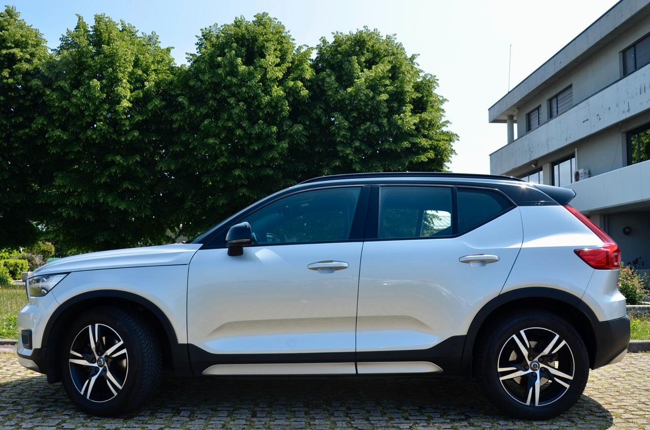 VOLVO XC40 2.0 d4 R-DESIGN AWD 190cv GEARTRONIC, EURO 6D, UFF ITALIANA, SERVICE DIMOSTRABILI, FULL LED, RETROCAMERA, APPLE ANDROID, PERMUTE