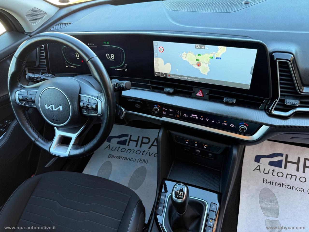 KIA Sportage 1.6 CRDi MHEV Style NAVI LED PELLE RETROCAMERA CARPLAY