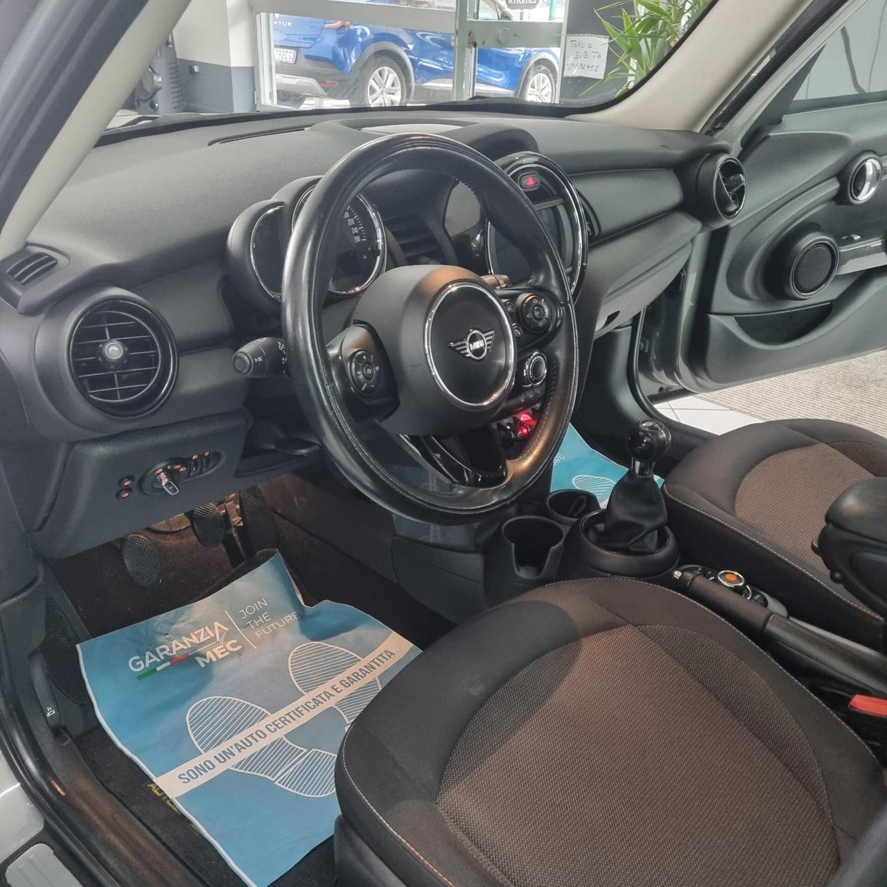 Mini Cooper one d 1.5 benzina 102cv