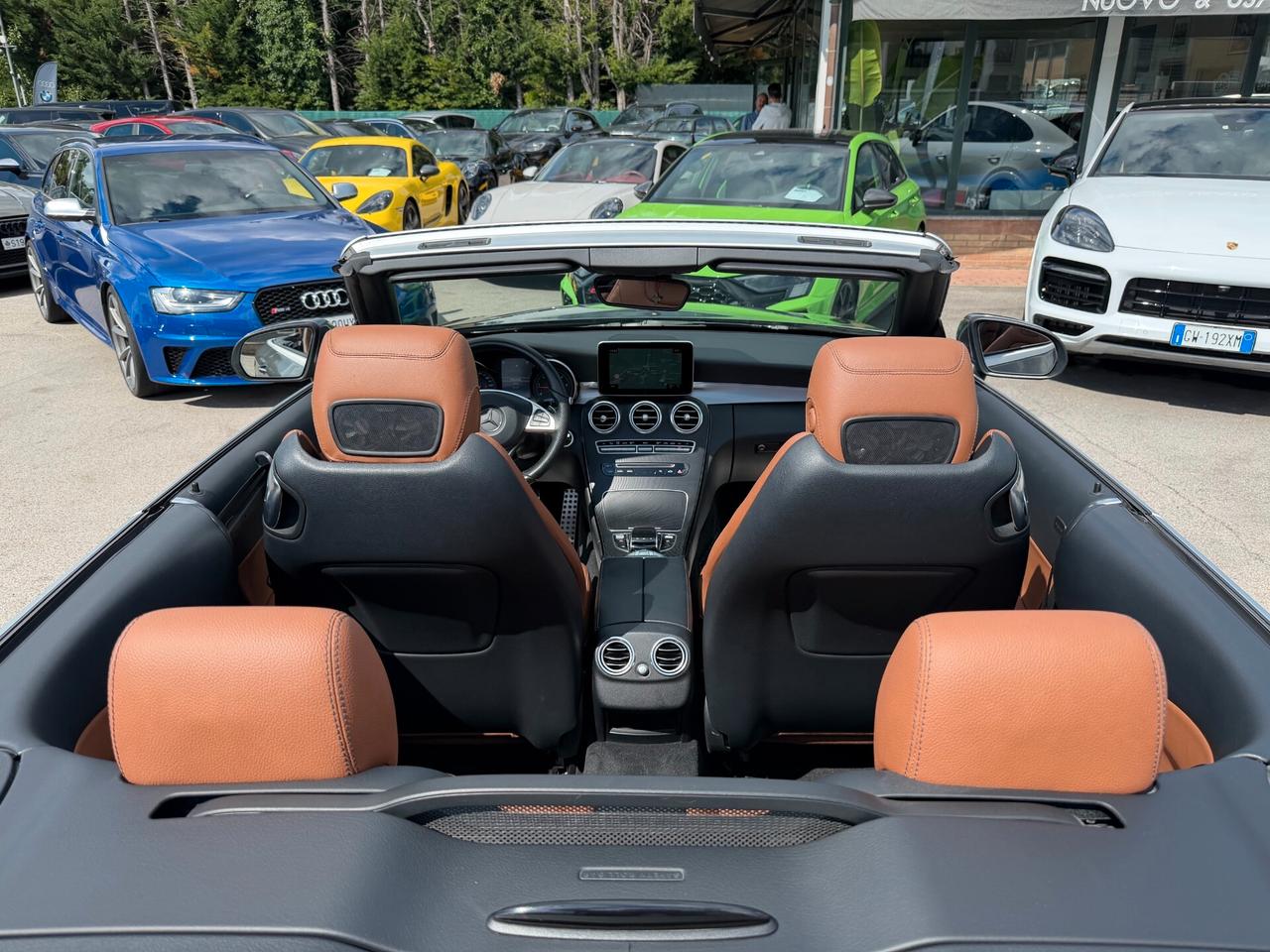 Mercedes-benz C 220 d Cabrio Premium /PARI AL NUOVO!!!!!KM DOCPELLE