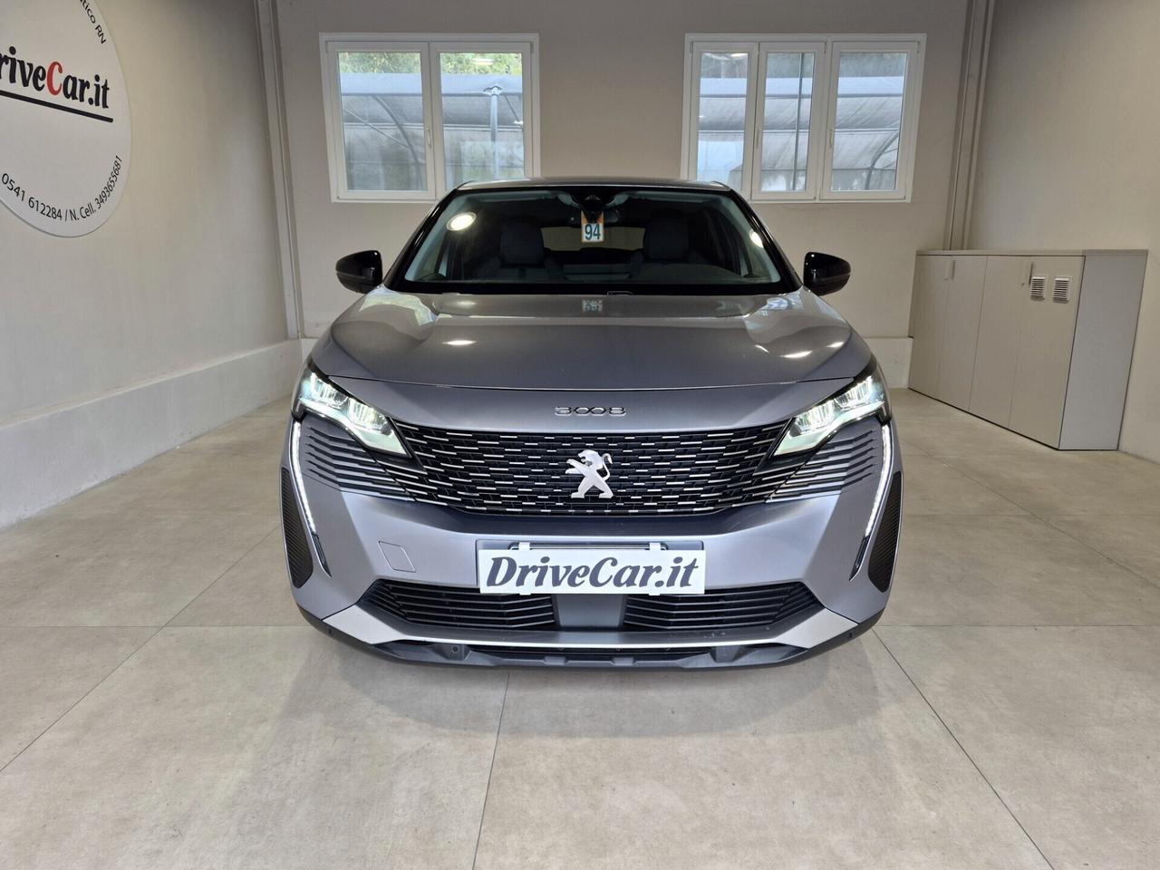 Peugeot 3008 1.5 BLUEHDI ALLURE 130CV EAT8 *24 MESI DI GARANZIA* LED RETROCAM. 360° VETRI PRIVACY CRUISE CONTROL DRIVE MODE