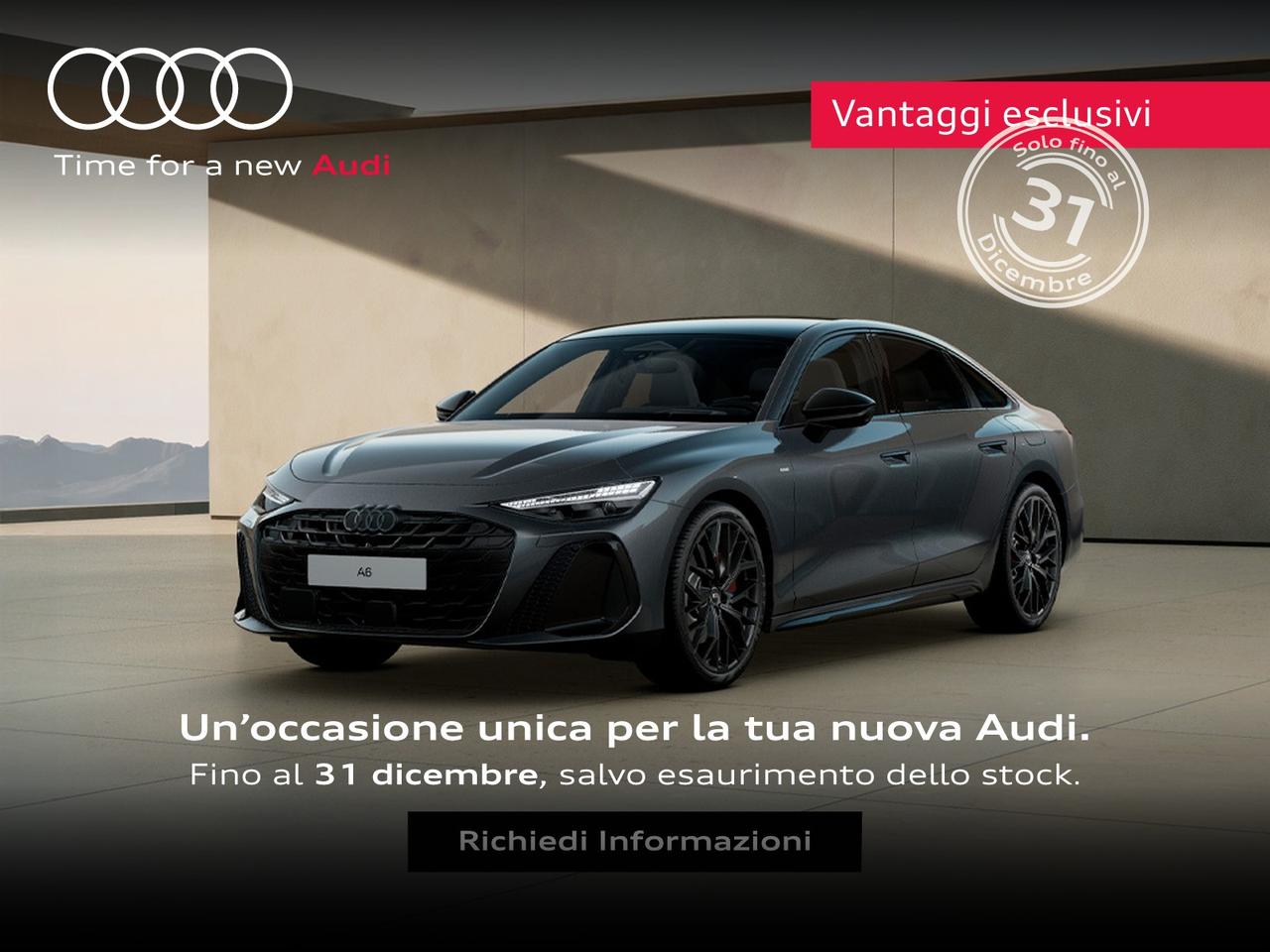 Audi A6 2.0 e-hybrid s line edition quattro 367cv s-tronic