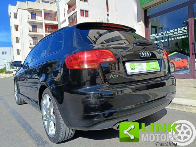 AUDI A3 Sportback 2.0 S-LINE S Tronic 170cv TETTO