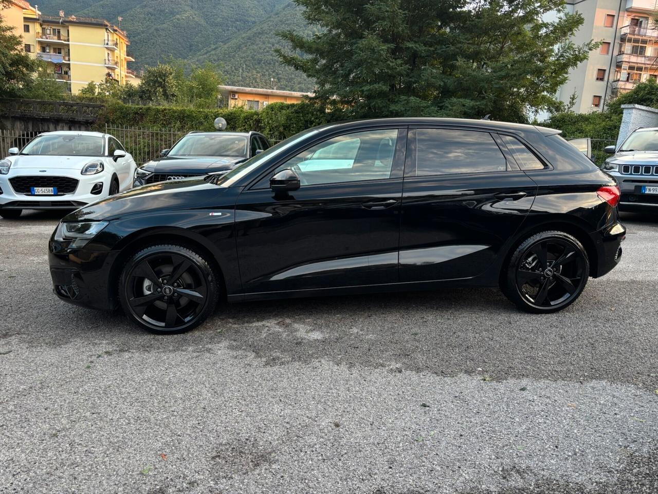 Audi A3 SPB 30 TDI 116 CV - S-LINE - S-TRONIC MY 22 TOTAL BLAK
