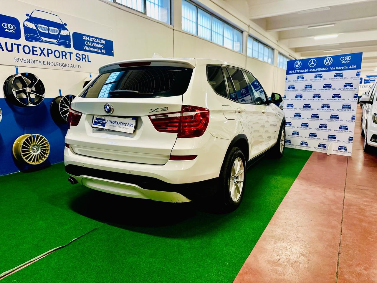 Splendida Bmw X3/2015/euro6/kmcertificati.