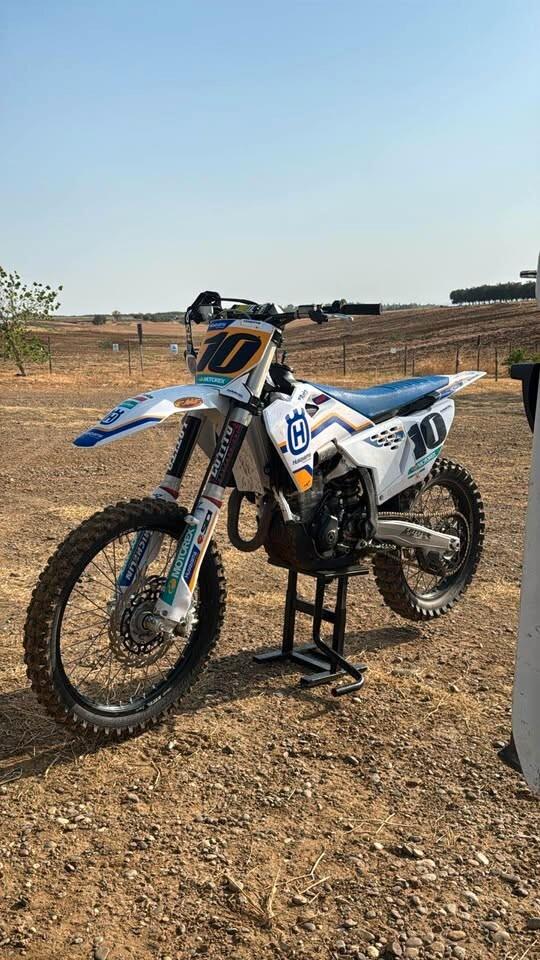 Husqvarna FC 250 4t heritage 40ore scarico hgs