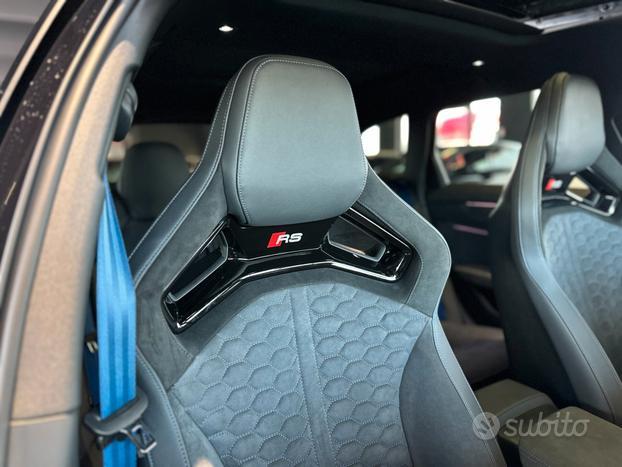 Audi RS6 630CV performance Sedili Racing-Nero Sebr