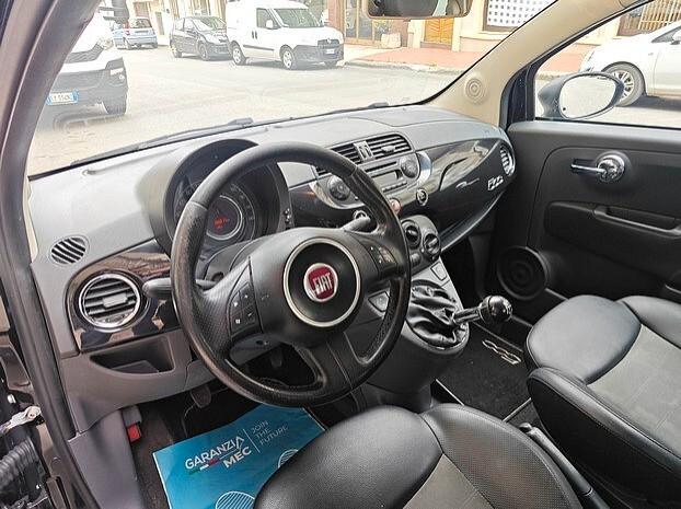 FIAT 500 1.2 8v Benzina SPORT - *PELLE*