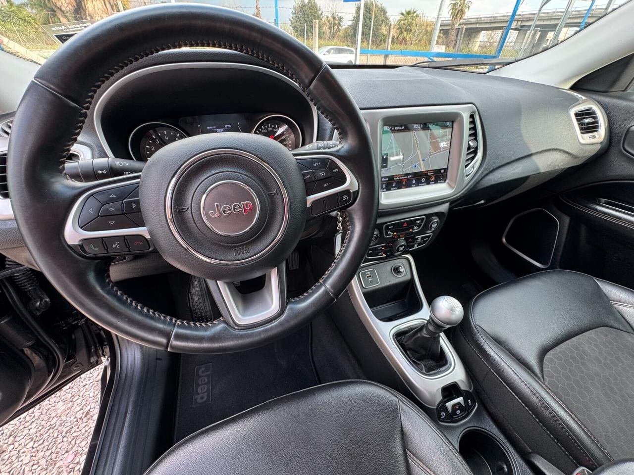 Jeep Compass 1400 benzina multiair 1 proprietario nord itaia km certificati 2018