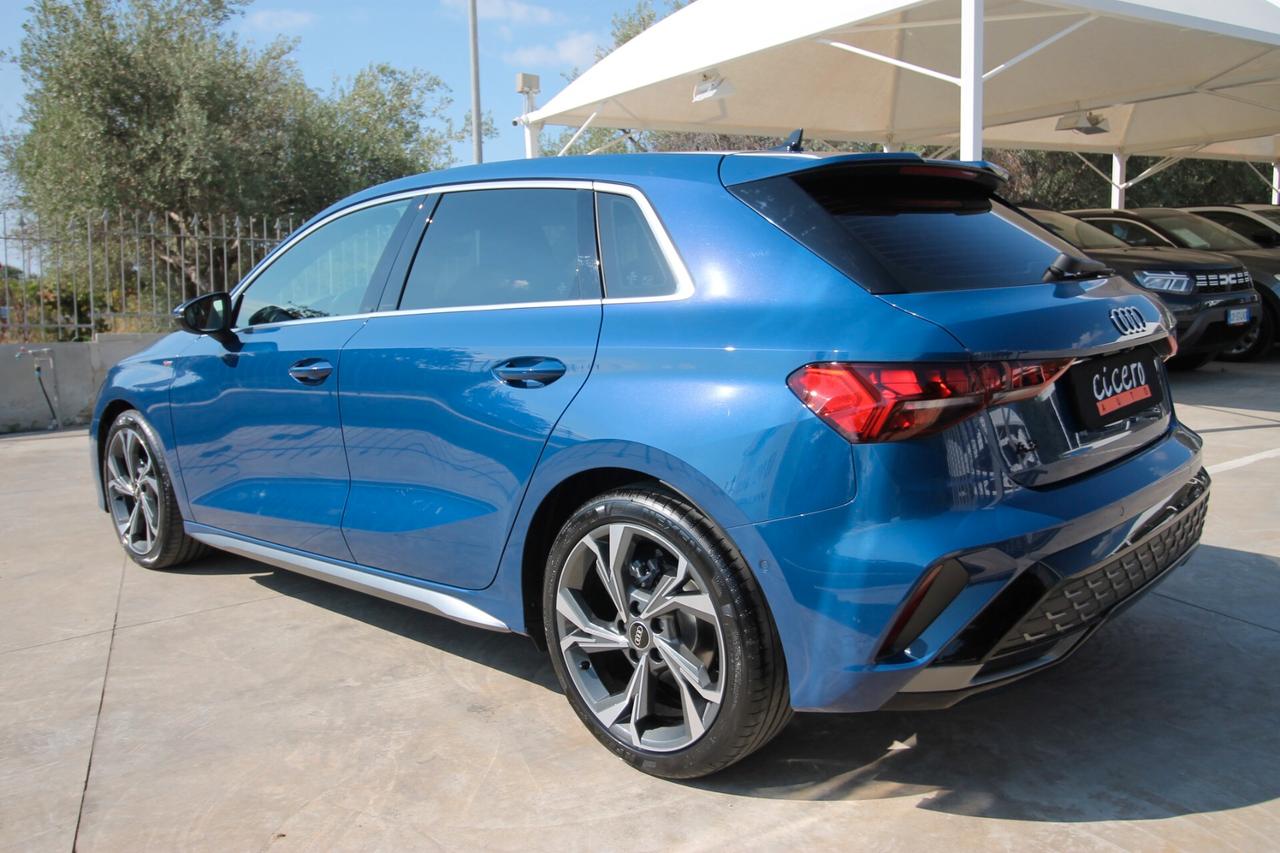 Audi A3 SPB TDI 85 kW S line edition 6 marce Kmzero 09.2026