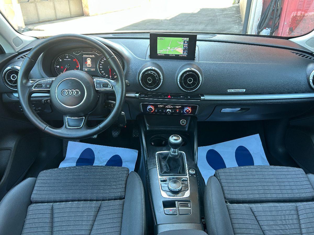 AUDI - A3 - 2.0 TDI 150CV quattro S LINE TETTO APRIBILE LED