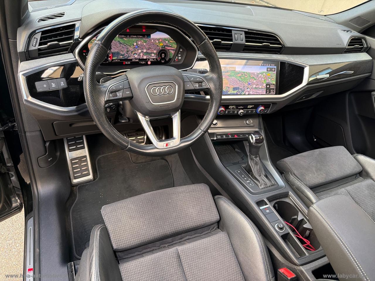 AUDI Q3 SPORTBACK 2.0TDI 200CV S-tronic S-LINE TETTO MATRIX SONOS RETROCAMERA