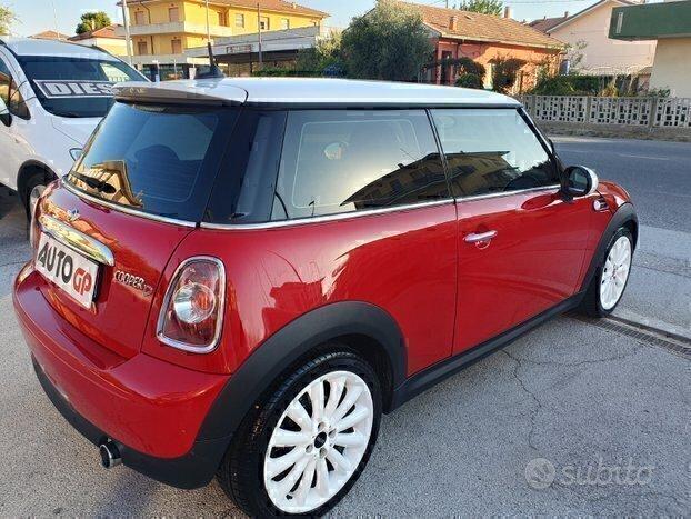 Mini 1.6 cooper d 110cv diesel automatica 2012