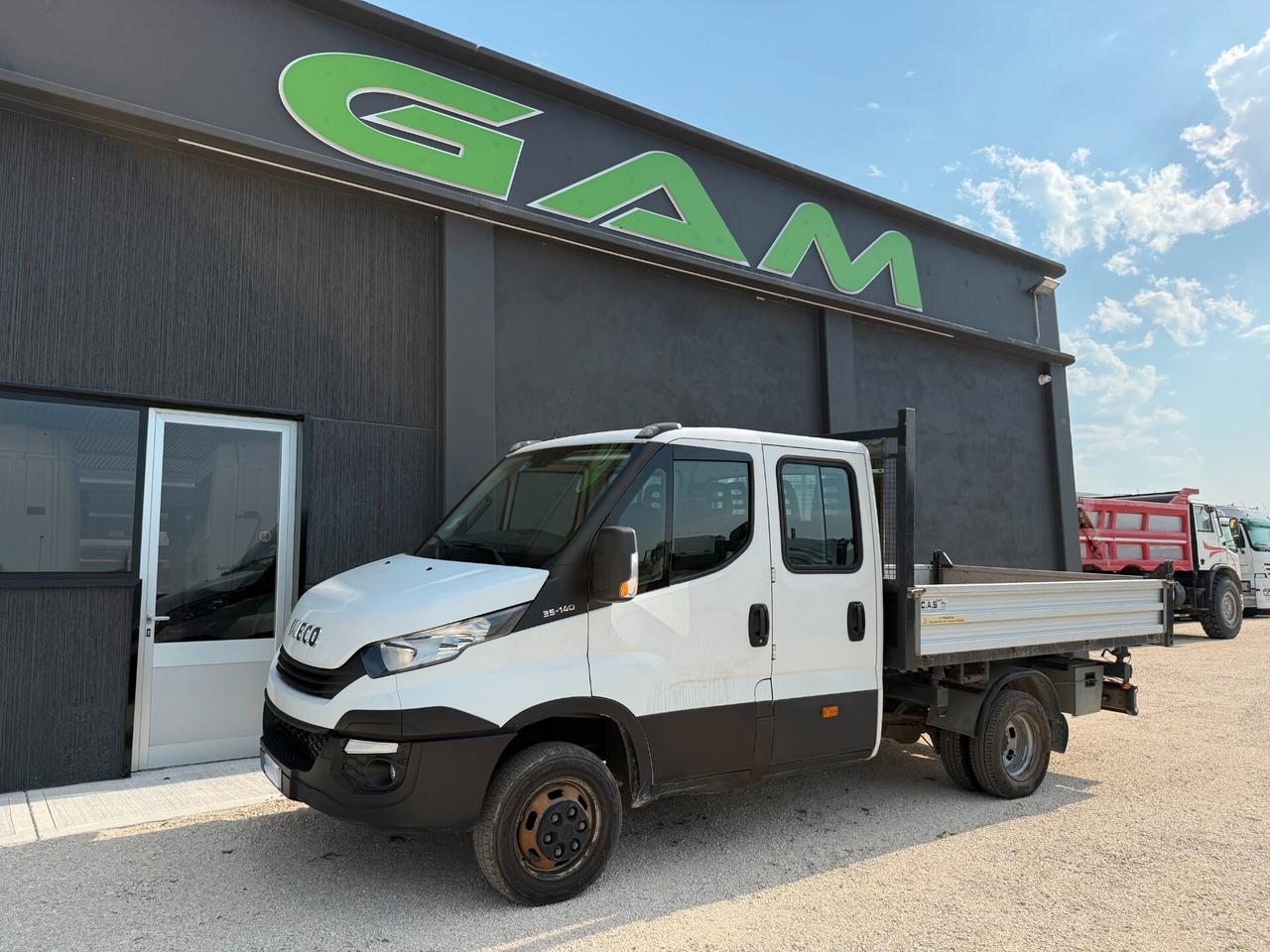Iveco Daily 35C14 Cassone ribaltabile trilaterale Euro6b ABS