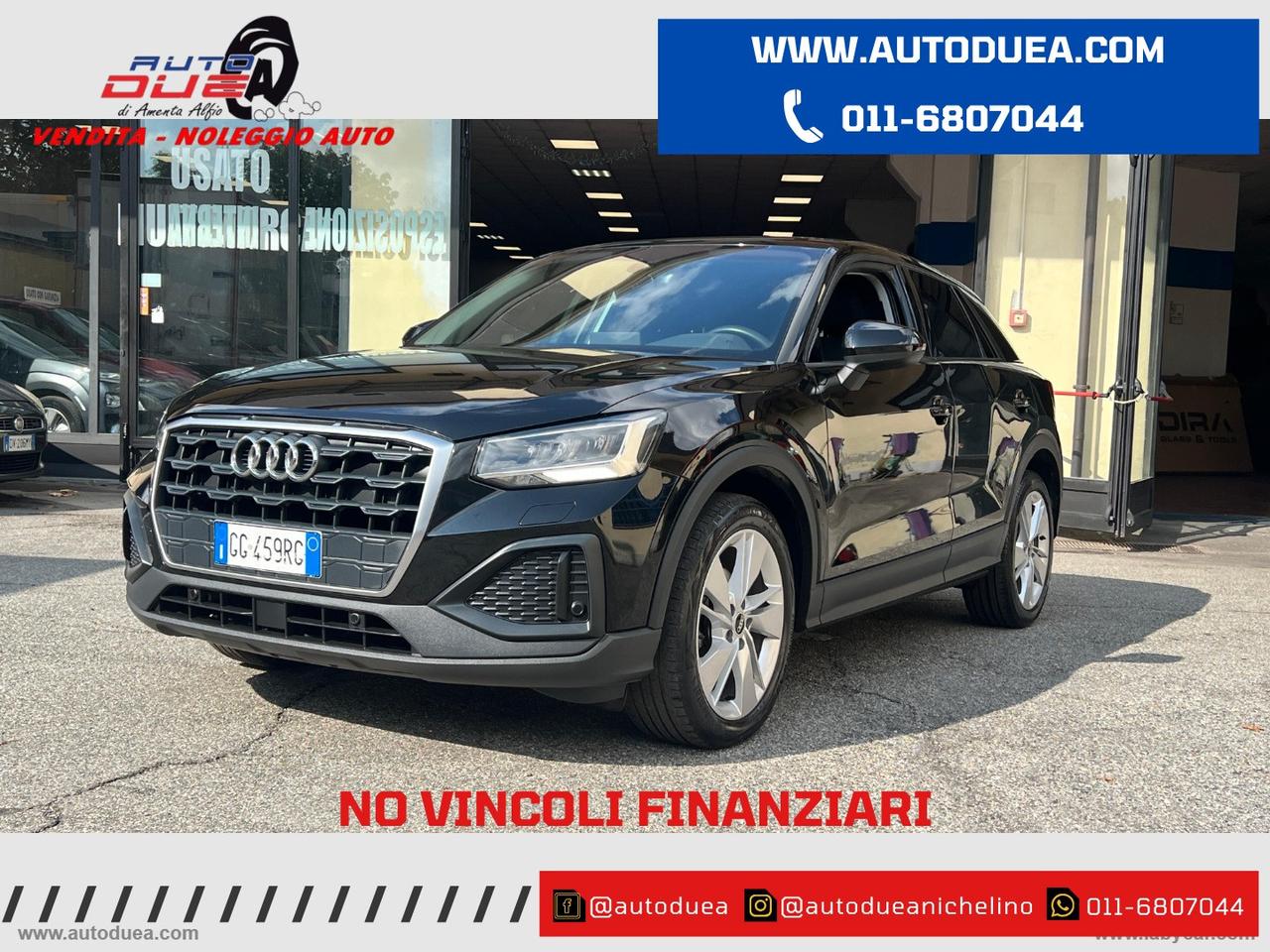 AUDI Q2 30 TDI Admired NO VINCOLI FINANZIARI