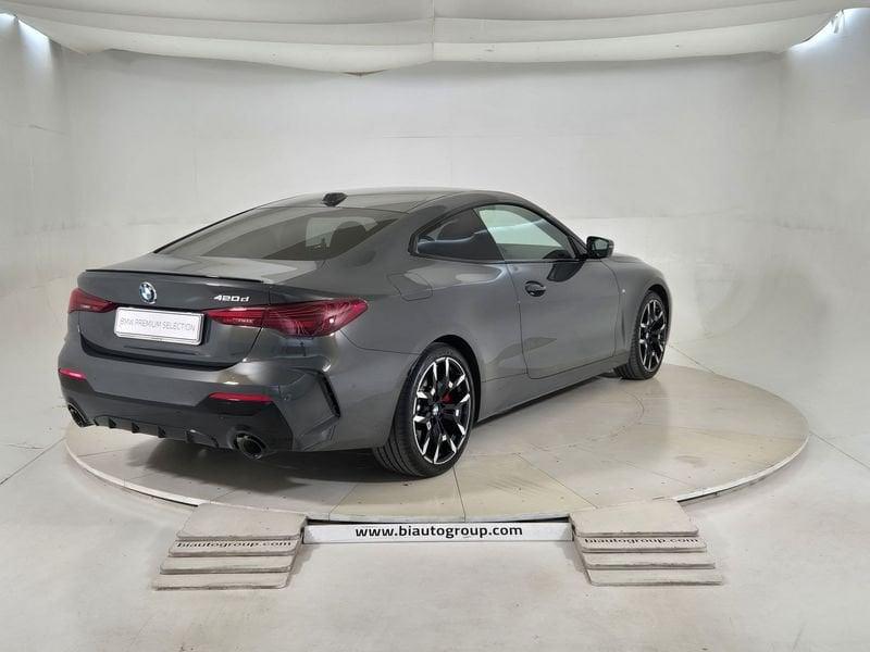 BMW Serie 4 G22 LCI 2024 Coupe 420d Coupe mhev 48V xdrive MSport Pro auto