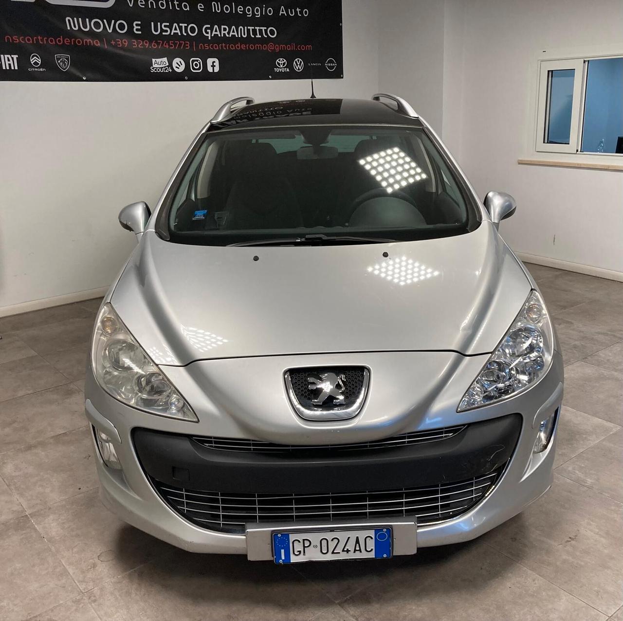 PEUGEOT 308 1.6 - TETTO PANORAMICO - GOMME NUOVE