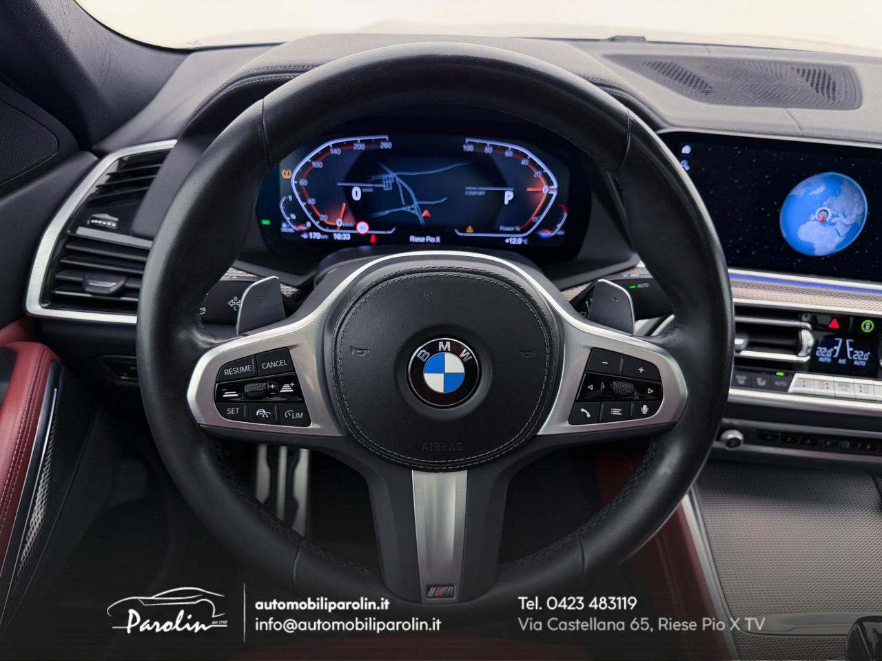 BMW X6 xDrive40d mhev 48V Msport Tetto-360°-21''