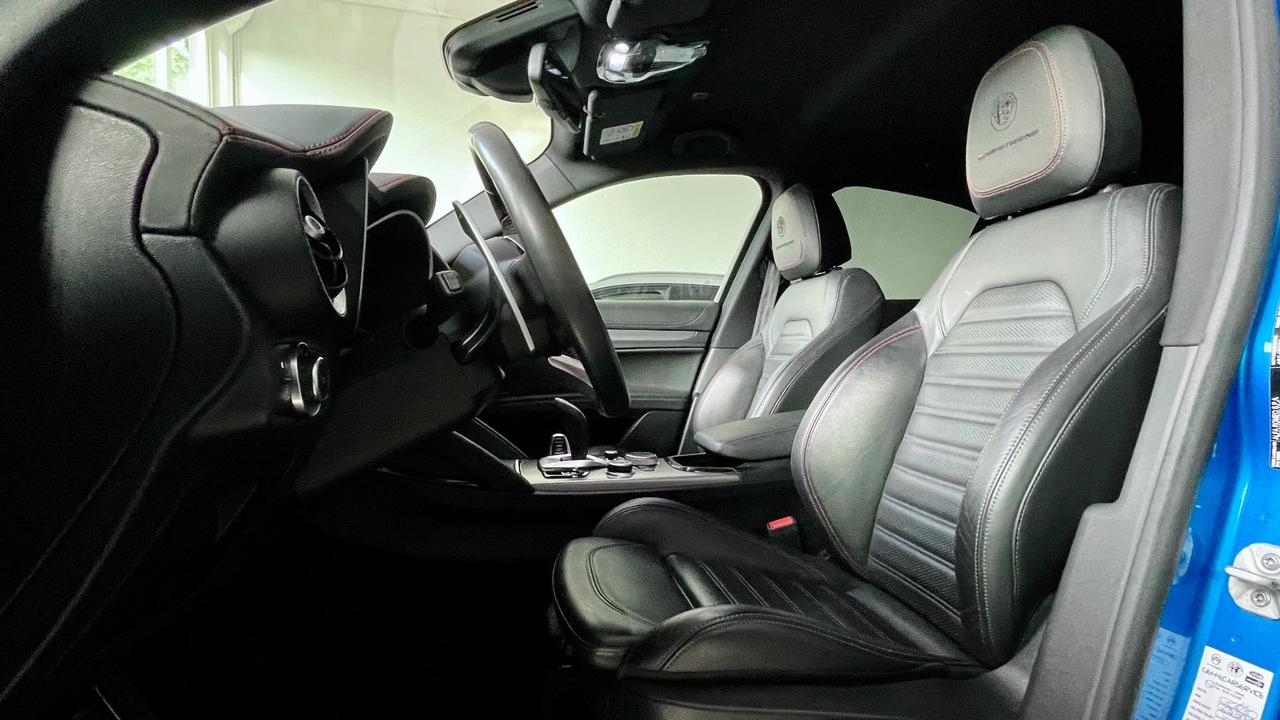 ALFA ROMEO STELVIO 2.2 COMPETIZIONE Q4 TURBODIESEL 210CV - VOLANTE E SEDILI IN PELLE RISCALDABILI, FULL LED